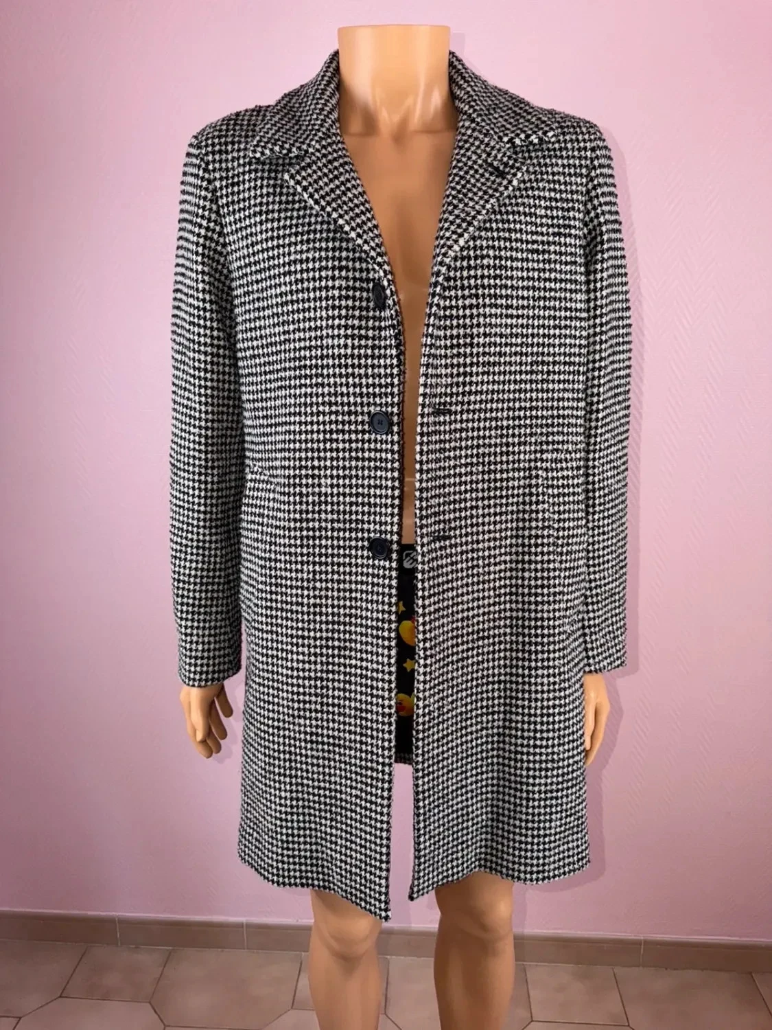 Men's long Sandro coat never worn size xl – photo 3